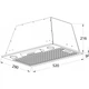 Витяжка кухонна Pyramida ABH 52 PBA (700) WH - зображення 6