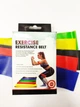Набор фитнес резинки exercise resistance bands для фитнеса и спорта из 5 лент - изображение 3
