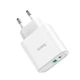 Сетевое зарядное устройство Hoco - C57A Speed Charger USB + Type-C (QC3.0, 3.1A, адаптер) - Белый - изображение 3