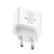 Сетевое зарядное устройство Hoco - C57A Speed Charger USB + Type-C (QC3.0, 3.1A, адаптер) - Белый - изображение 5