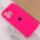 Чехол Silk Full Camera Protective (AA) для Apple iPhone 13 Pro (6.1") Розовый / Barbie pink Без бренда - изображение 4