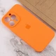 Чехол Silicone Case Full Camera Protective (AA) для Apple iPhone 14 Pro Max (6.7") Оранжевый / Kumquat Без бренда - изображение 4