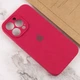Чехол Silk Full Camera Protective (AA) для Apple iPhone 14 Pro Max (6.7") Красный / Rose Red Без бренда - изображение 4