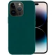 Силиконовый чехол Candy для Apple iPhone 14 Pro Max (6.7") Синий / Powder Blue Без бренда - изображение 5
