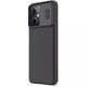 Карбоновая накладка Nillkin Camshield (шторка на камеру) для Xiaomi Poco X5 5G / Redmi Note 12 5G Черный / Black - изображение 3