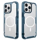 TPU чехол Nillkin Nature Pro Magnetic для Apple iPhone 14 Pro (6.1") Синий (прозрачный) - изображение 4