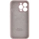 Чехол Silicone Case Full Camera Protective (AA) для Apple iPhone 14 Pro Max (6.7") Серый / Lavender Без бренда - изображение 2