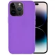 Силиконовый чехол Candy для Apple iPhone 14 Pro Max (6.7") Сиреневый Без бренда - изображение 5