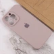 Чехол Silicone Case Full Camera Protective (AA) для Apple iPhone 14 Pro Max (6.7") Серый / Lavender Без бренда - изображение 4