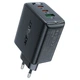 Сетевое зарядное устройство ACEFAST GaN A41 |2Type-C/1USB, 65W/5A, PD/QC| адаптер с быстрой зарядкой Black - изображение 2