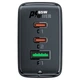 Сетевое зарядное устройство ACEFAST GaN A41 |2Type-C/1USB, 65W/5A, PD/QC| адаптер с быстрой зарядкой Black - изображение 3
