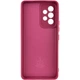 Чохол Silicone Cover Lakshmi Full Camera (AA) Samsung Galaxy A33 5G Бордовий / Marsala - зображення 2