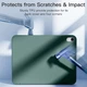 Силиконовый чехол обложка + Pencil Holder BBM1 для iPad 10 2022/2024 10,9"/iPad 11" 2025 (A16) Темно-зеленый - изображение 5