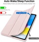 Силиконовый чехол обложка + Pencil Holder BBM1 для iPad 10 2022/2024 10,9"/iPad 11" 2025 (A16) Розовый - изображение 3