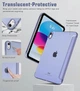 Чехол обложка BBM1 Leather для iPad 10 2022/2024 10.9"/iPad 11" 2025 (A16) Серо-фиолетовый - изображение 4