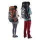 Рюкзак туристический Naturehike NH70B070-B, 70 л+5 л, оранжевый - изображение 4