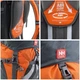 Рюкзак туристический Naturehike NH70B070-B, 70 л+5 л, оранжевый - изображение 6