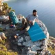 Коврик туристический складной одноместный IXPE Naturehike Thickened NH20FCD07 кемпинговый с алюминиевой пленкой, 187x56x2,5 см, - изображение 7