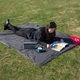 Килимок для пікніка водостійкий надлегкий Naturehike Moisture Picnic Mat NH17D050-B, 145x200 см, чорний - изображение 5
