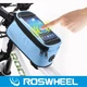 Велосипедная сумка Roswheel 6.5" велосумка для телефона на раму 12496 L Blue - изображение 1