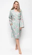 Халат жіночий Cyberjammies Coral 9679 14/L М'ятний з принтом мушлі (5051877447035) - зображення 2