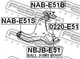 Сайлентблок підвіски Febest (NABE51S) - зображення 2