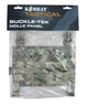 Панель для плитоноски Kombat UK Buckle-tek Molle Panel 24х15см Мультикам (1000-kb-btmp-btp) - изображение 2