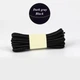 Шнурки в смужку Fastlaces TW-3 Dark Gray Black 150 см - зображення 1