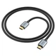 Кабель HDMI HOCO HDTV 2.0 Male to Male 4K HD data cable US03 |1m, 4K, HDMI2.0| - зображення 5