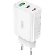 Сетевое зарядное устройство XO L101 PD+QC3.0 1USB/2Type-C 20W Белое - изображение 2