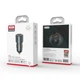 Адаптер в прикуриватель XO CC45 PD 60W + QC3.0 30W 1USB/2Type-C Чёрный - изображение 3