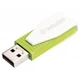 USB флеш накопитель Verbatim 32GB STORE'N'GO SWIVEL GREEN USB 2.0 (49815) - изображение 4