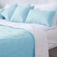 Покривало Sonex Capri двостороннє 220x240 Блакитне з білим (SO102402) - зображення 5