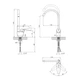 Смеситель для кухни Kroner KRM Odra - C032GRA CV023772 - изображение 7