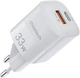 Мережевий зарядний пристрій Choetech PD5006-EU-WH 2 USB 33 Вт QC3.0/PD/PPS (PD5006-EU-WH) - зображення 1