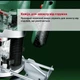 Фрезер Bosch POF 1200 AE, регулятор швидкості, 1200Вт, пазова фреза 8мм, перехідних до пилососа, 3 цанги, ключ , картонна упаковка (060326A100) - зображення 9