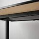 Комп'ютерний стіл BEKANT 160x80 см IKEA 692.825.92 чорний 85 - зображення 3