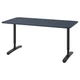 Комп'ютерний стіл BEKANT 160x80 см IKEA 492.827.67 чорний/синій 85 - зображення 1