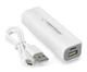 Зовнішній аккумулятор Powerbank Esperanza Joule 2200mAh білий/сірий EMP103WE - зображення 4