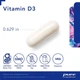 Витамин Д3 Pure Encapsulations Vitamin D3, 1000 IU, 25 мкг, 60 капсул - изображение 3