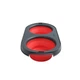 Миска Dexas Pet Feeder складная миска, для собак, красная, 600 мл - изображение 2