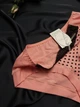 Трусики сліпи котонові горох із мереживом S/M рожеві (T1840Р) - изображение 3
