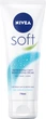 Освежающий увлажняющий крем NIVEA Soft для лица, рук и тела 75 мл (4005900008954/4005808890576/4006000009599) - изображение 1