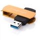 USB флеш накопитель eXceleram 16GB P2 Series Gold/Black USB 3.1 Gen 1 (EXP2U3GOB16) - изображение 2