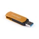 USB флеш накопитель eXceleram 16GB P2 Series Gold/Black USB 3.1 Gen 1 (EXP2U3GOB16) - изображение 5