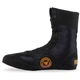 Замшеві боксерки Zelart Fistrage 8485 розмір 35 Black-Orange - зображення 2