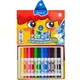 Фломастери товсті на водній основі Marco Super Washable Jumbo 12 кольорів (1632-12CB) - изображение 1