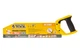 Ножовка столярная MASTERTOOL GM 2TPI/5TPI MAX CUT 400 мм закаленный зуб 2D заточка полированная (14-2704) - изображение 3
