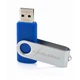 USB флеш накопитель eXceleram 8GB P1 Series Silver/Blue USB 2.0 (EXP1U2SIBL08) - изображение 3