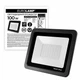 Прожектор світлодіодний EUROLAMP NEW 100Вт 6000K 8800Лм чорний (LED-FL-100/6(black)) - зображення 1